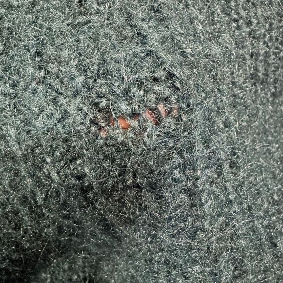 Express fuzzy knit quarter zip tunic sweater small - Picture 10 of 11